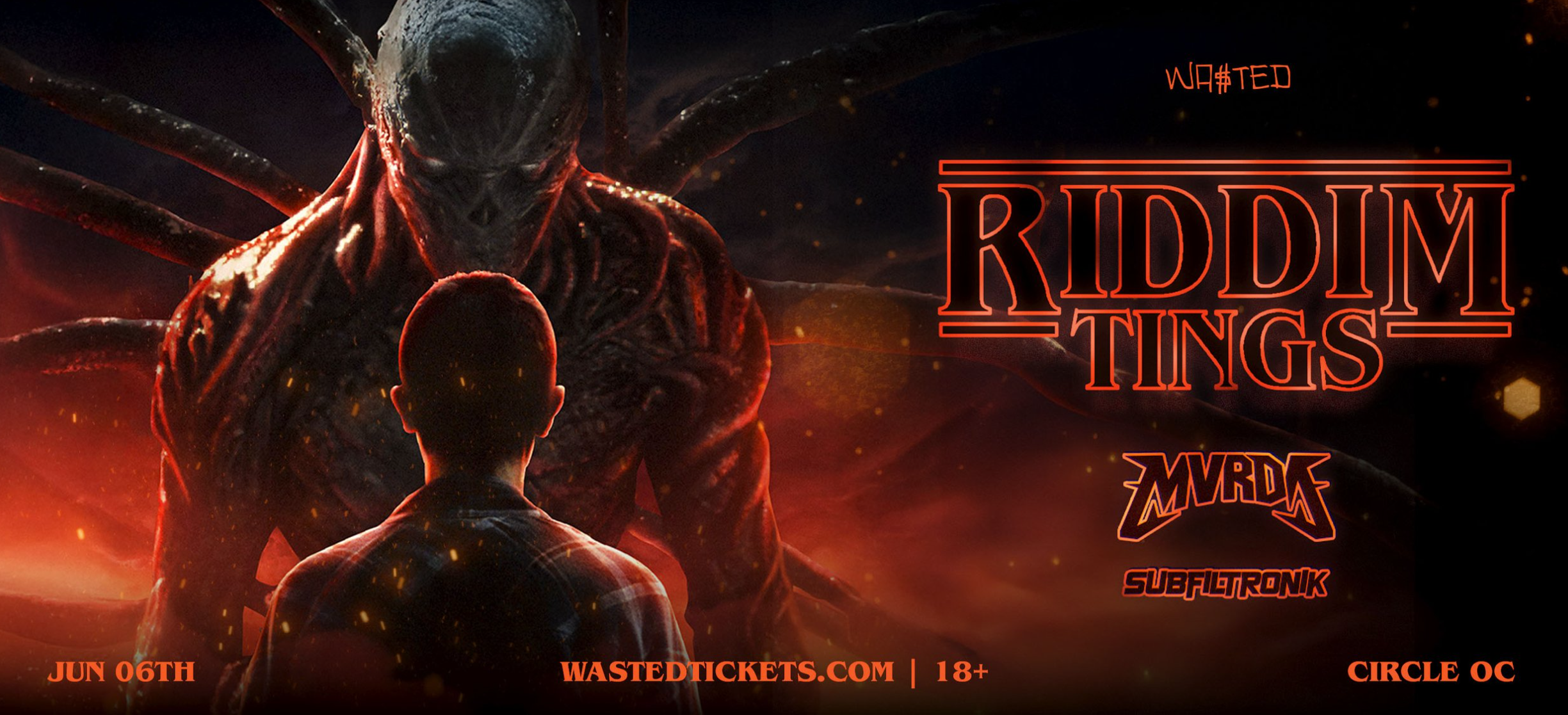 WASTED: RIDDIM TINGS w/ MVRDA & SUBFILTRONIK